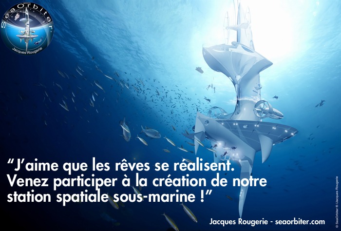 Participez à la construction d'une station spatiale sous-marine !