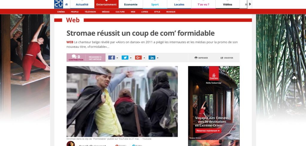 Stromae réussit un coup de com’ formidable