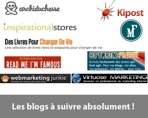 Blogs à suivre