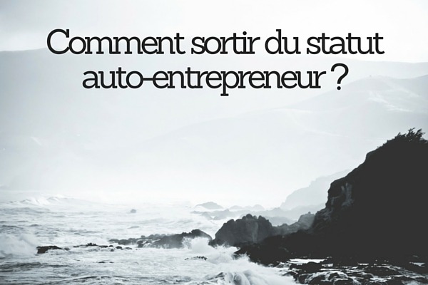 changer statut auto-entrepreneur