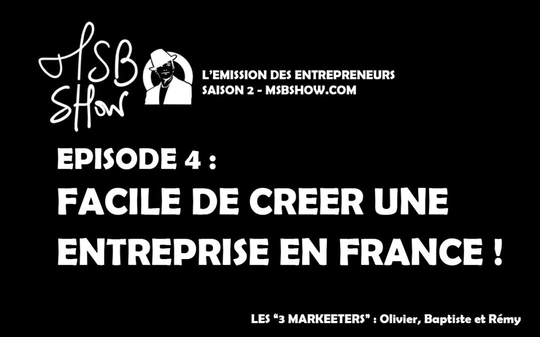 créer entreprise france