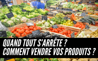 Comment vendre quand les marchés, festivals et événements ferment ?
