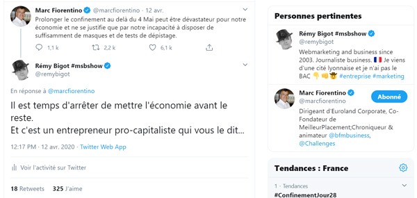 débat santé ou économie crise