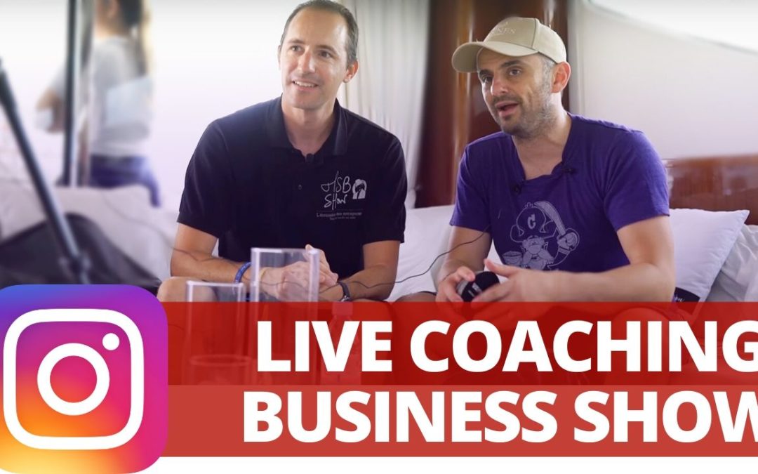 Live coaching business show