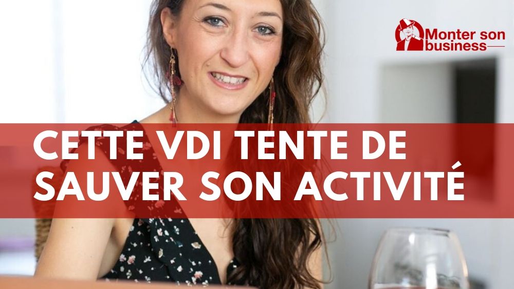 Cette VDI (vendeuse indépendante à domicile) veut sauver son activité