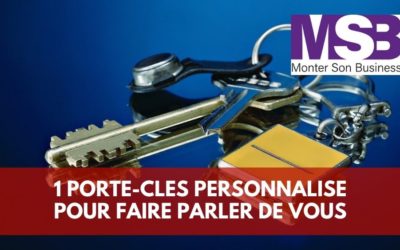 Un porte-clés publicitaire pour promouvoir votre entreprise