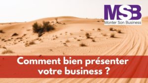 Présenter idée business