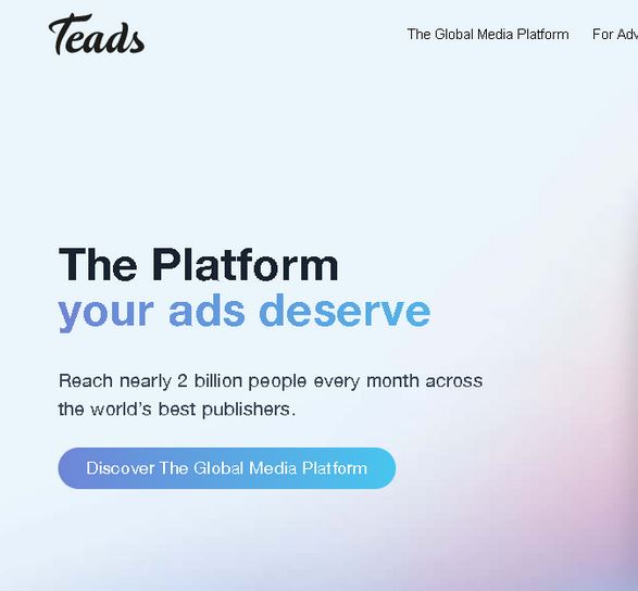 Teads : la plateforme de publicité française