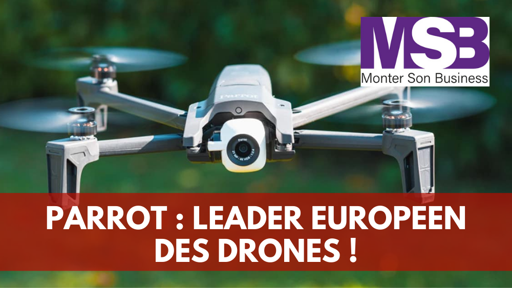 Parrot, leader européen des drones, peut-il devenir leader mondial ?