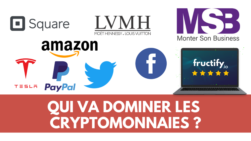 entreprises dominantes bitcoin crypto