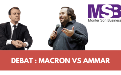 Débat IA : Oussama Ammar VS Emmanuel Macron