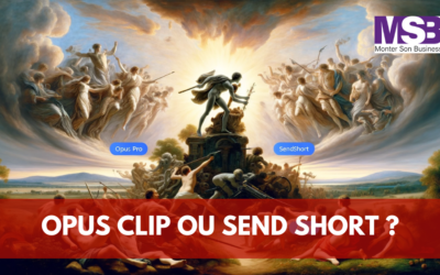 Opus clip ou Send short, comparatif – alternative outils IA vidéos