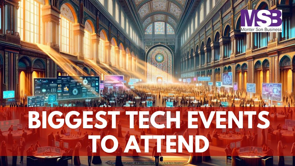 Biggest tech events worldwide (& startups)